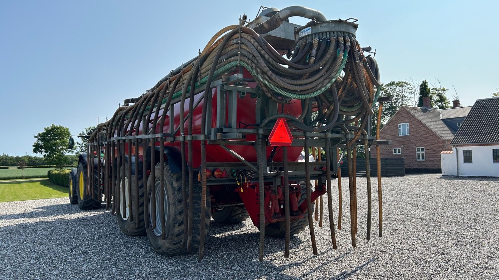 Pumpfass des Typs AP GV 20 med kran, lift og slangebom, Gebrauchtmaschine in Thorsø (Bild 5)