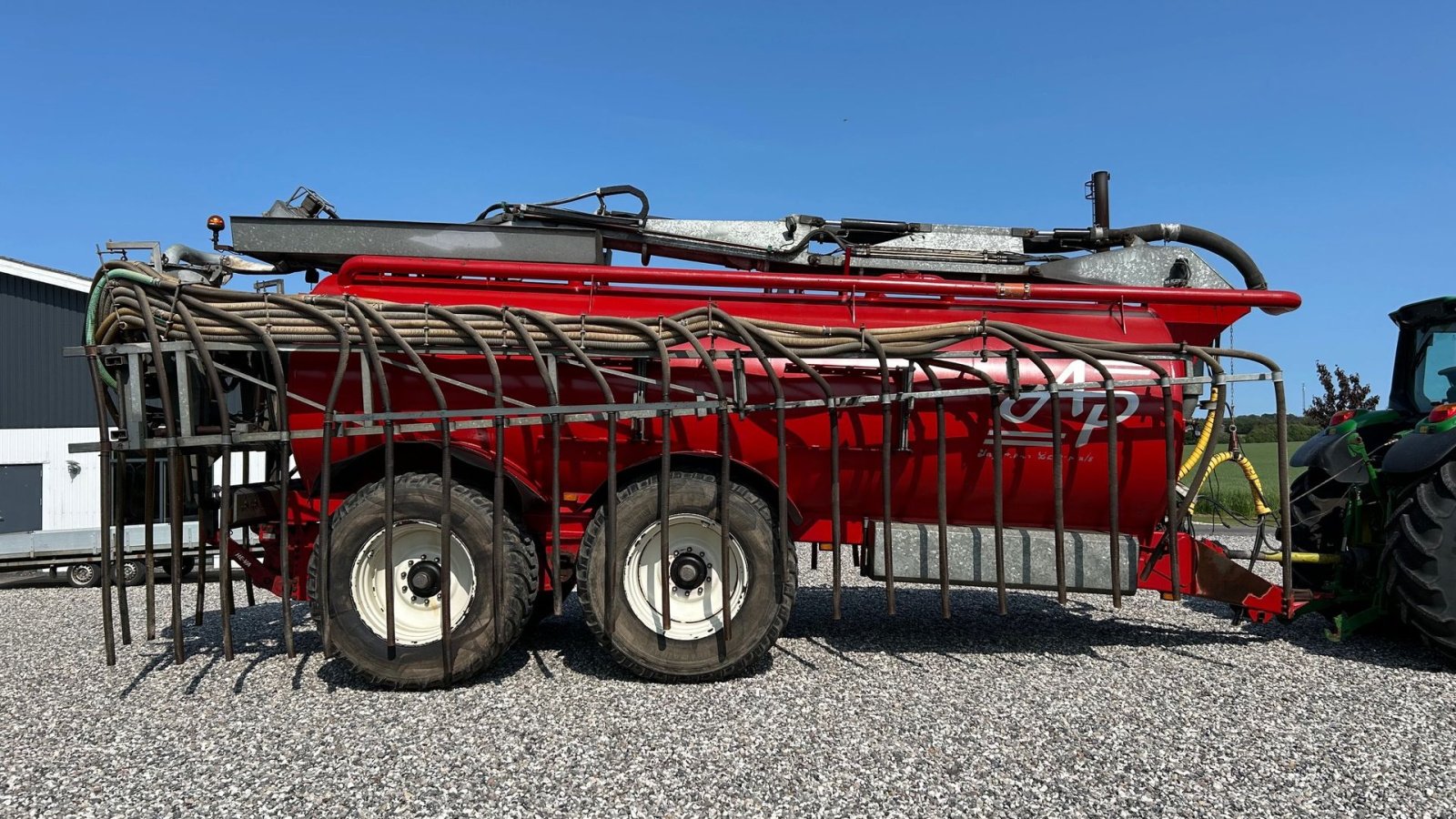 Pumpfass des Typs AP GV 20 med kran, lift og slangebom, Gebrauchtmaschine in Thorsø (Bild 2)