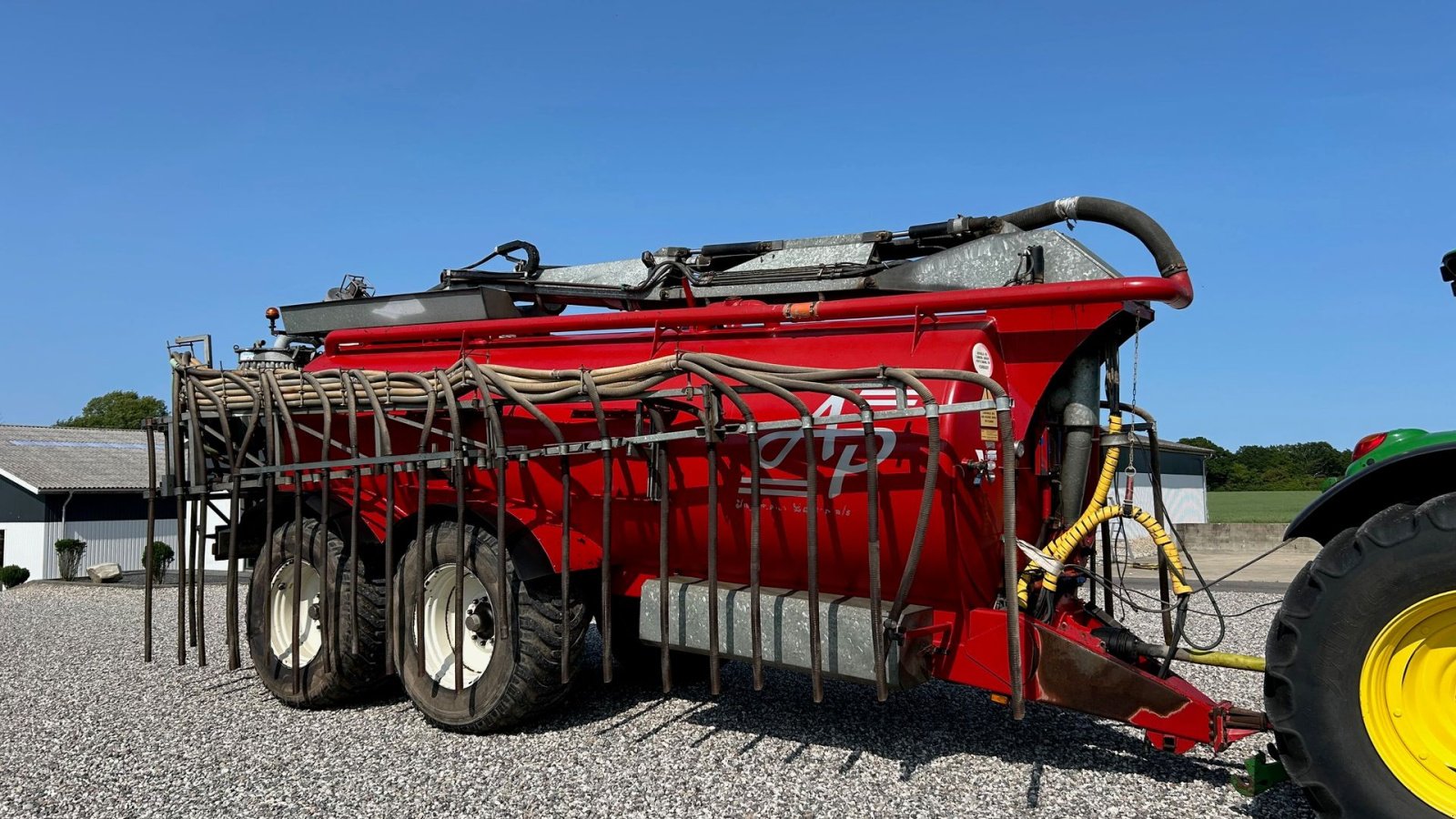 Pumpfass des Typs AP GV 20 med kran, lift og slangebom, Gebrauchtmaschine in Thorsø (Bild 1)