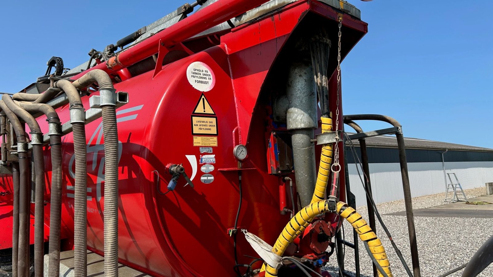 Pumpfass typu AP GV 20 med kran, lift og slangebom, Gebrauchtmaschine v Thorsø (Obrázek 14)