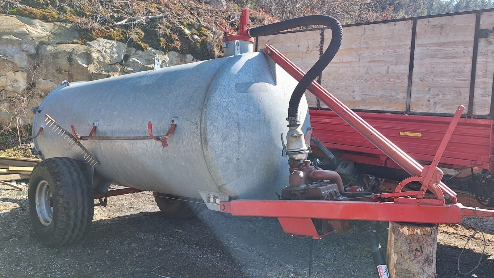 Pumpfass tip Bauer 4.000 Liter, Gebrauchtmaschine in Feldkirchen (Poză 1)