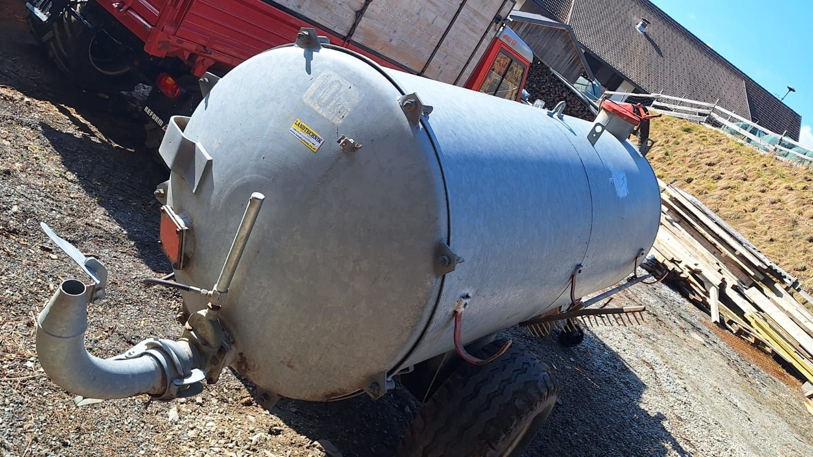 Pumpfass tip Bauer 4.000 Liter, Gebrauchtmaschine in Feldkirchen (Poză 5)