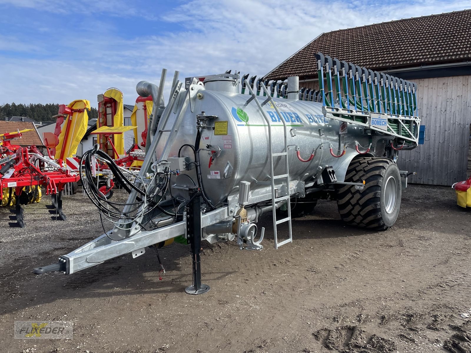 Pumpfass del tipo Bauer Bauer Blitz P92, Neumaschine In Pattigham (Immagine 5)