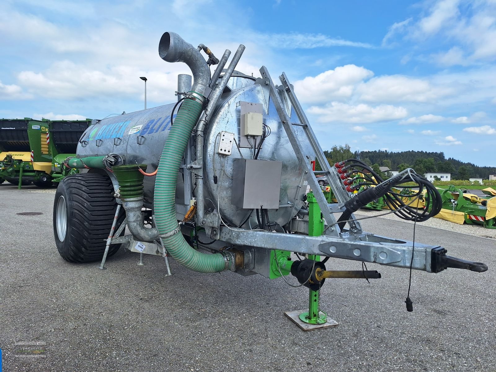 Pumpfass des Typs Bauer Blitz P80 Pumpfass, Gebrauchtmaschine in Gampern (Bild 2)