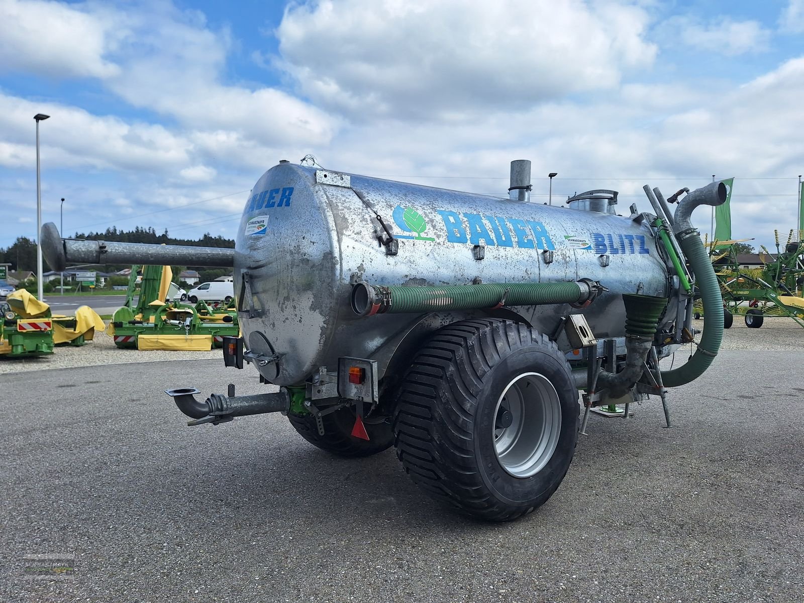 Pumpfass des Typs Bauer Blitz P80 Pumpfass, Gebrauchtmaschine in Gampern (Bild 3)