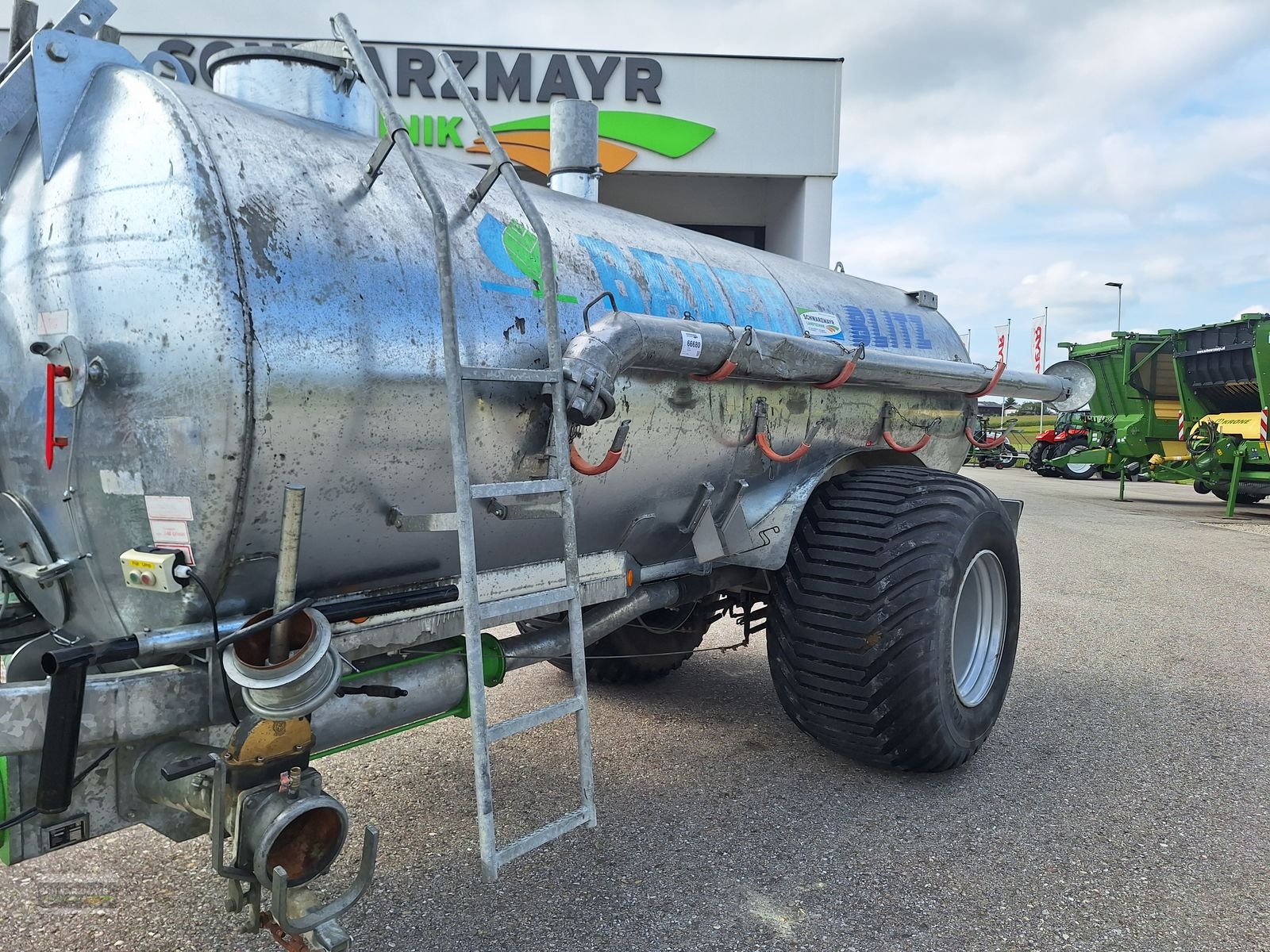 Pumpfass des Typs Bauer Blitz P80 Pumpfass, Gebrauchtmaschine in Gampern (Bild 17)