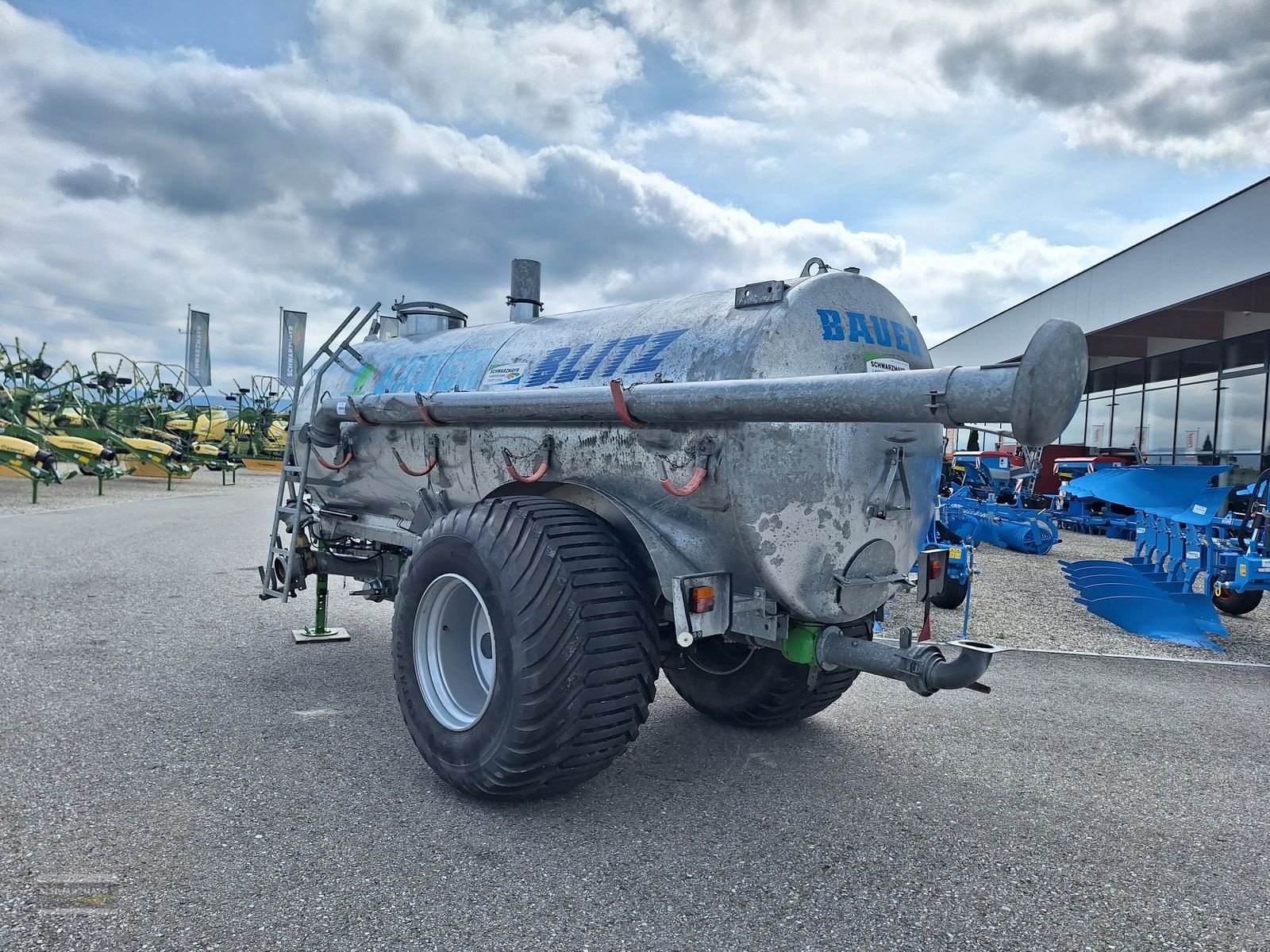 Pumpfass типа Bauer Blitz P80 Pumpfass, Gebrauchtmaschine в Gampern (Фотография 4)