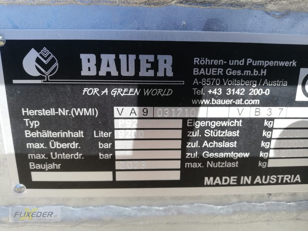 Pumpfass typu Bauer Blitz P92, Gebrauchtmaschine w Pattigham (Zdjęcie 11)