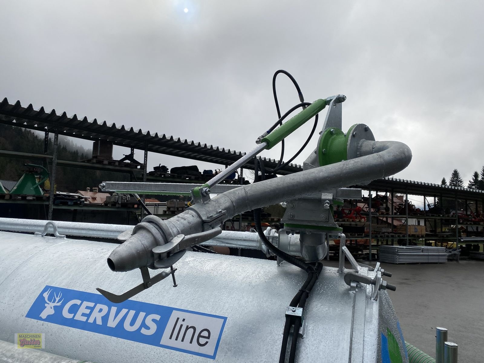 Pumpfass des Typs Bauer Kombifass K 31 Einachs mit Werfer, Neumaschine in Kötschach (Bild 20)