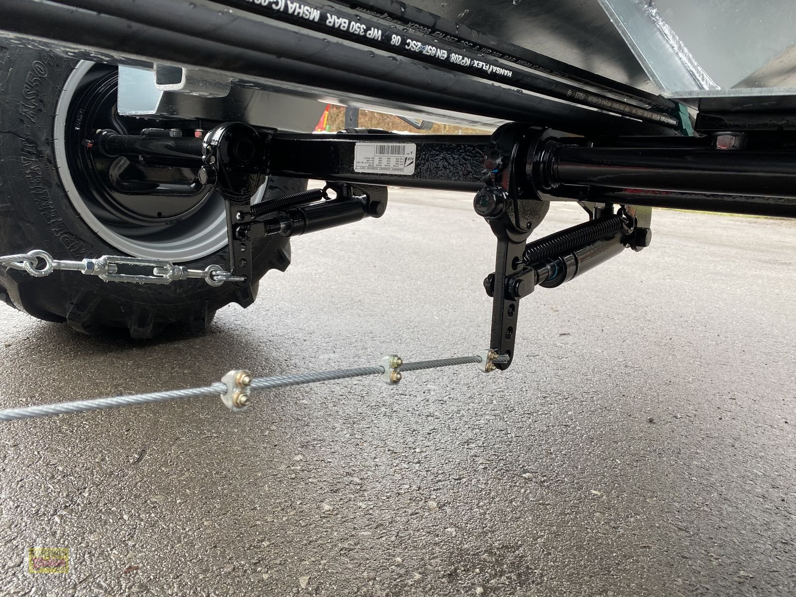 Pumpfass des Typs Bauer Kombifass K 31 Einachs mit Werfer, Neumaschine in Kötschach (Bild 17)