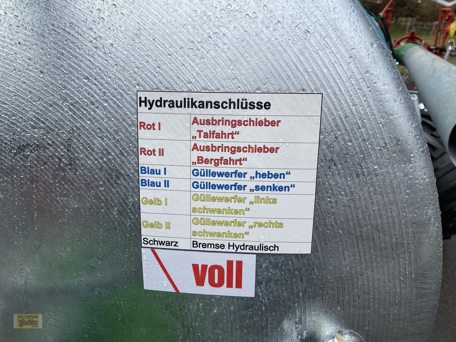 Pumpfass des Typs Bauer Kombifass K 31 Einachs mit Werfer, Neumaschine in Kötschach (Bild 15)