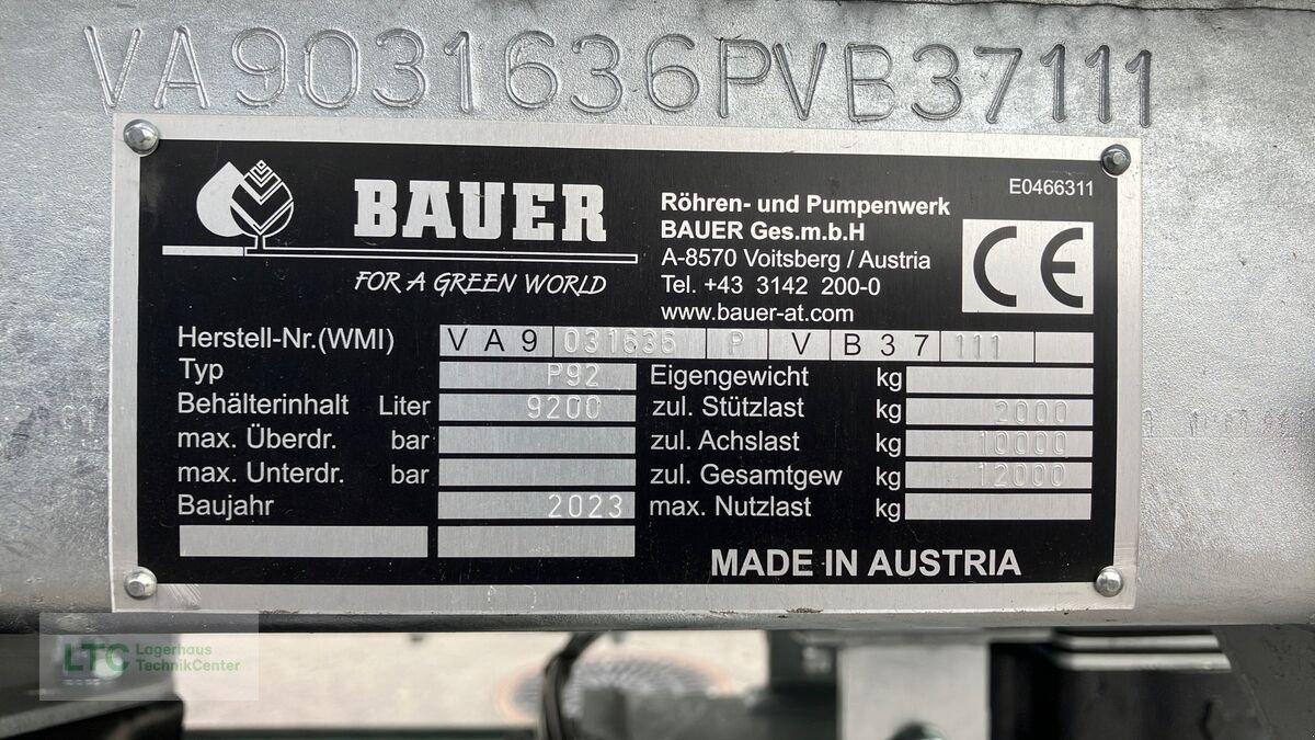 Pumpfass typu Bauer P 92, Neumaschine v Redlham (Obrázok 8)