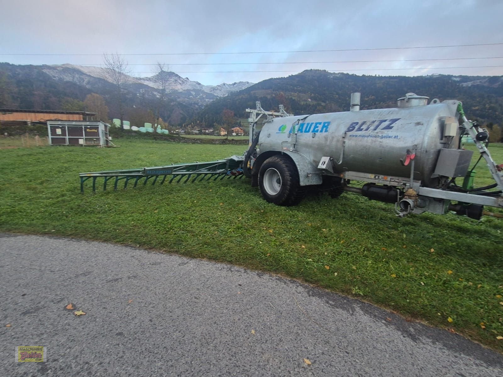 Pumpfass typu Bauer Pumpfass P80 mit Bomech Schleppschuh 10,5m, Gebrauchtmaschine v Kötschach (Obrázek 30)