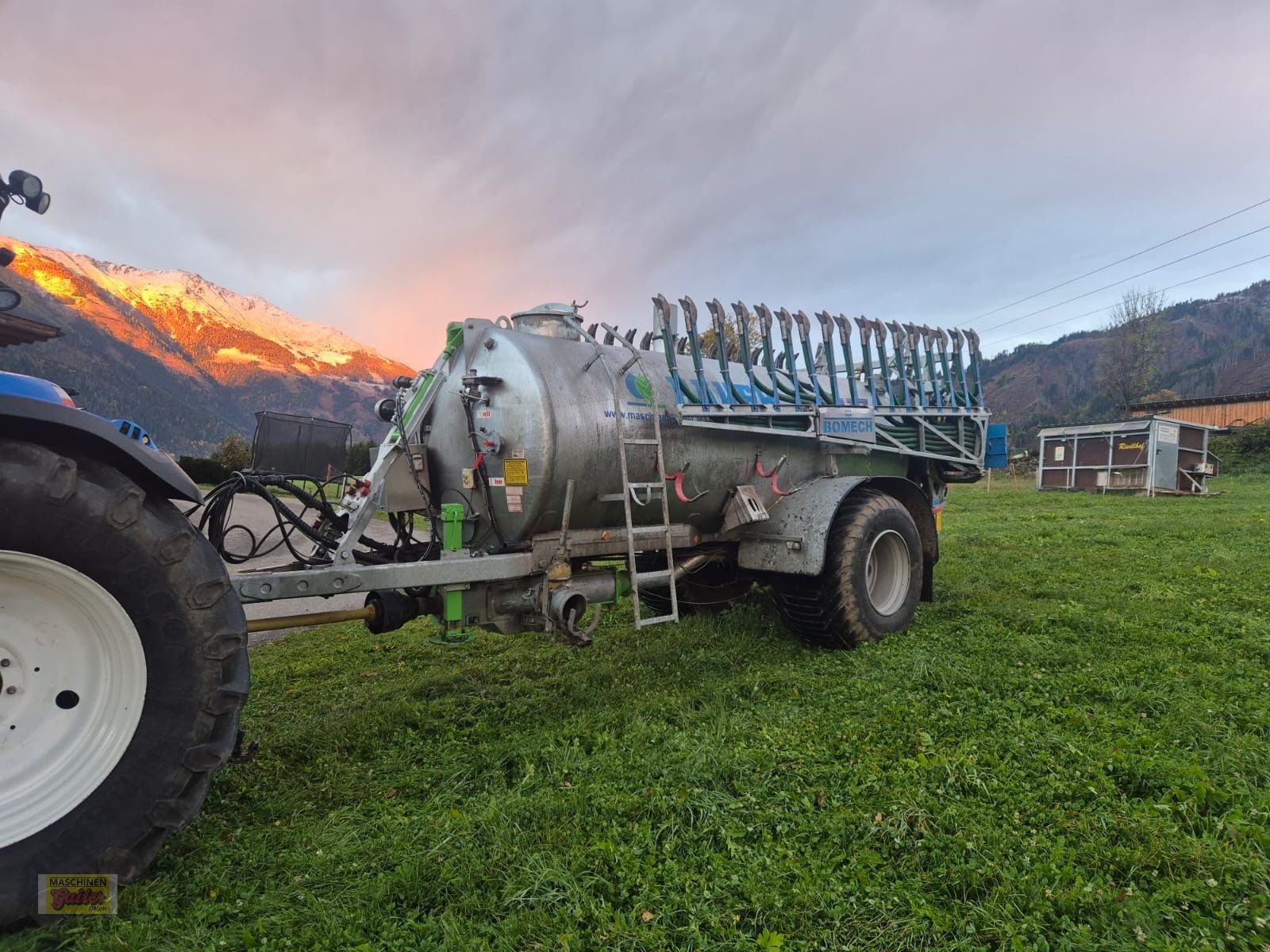 Pumpfass typu Bauer Pumpfass P80 mit Bomech Schleppschuh 10,5m, Gebrauchtmaschine v Kötschach (Obrázek 29)