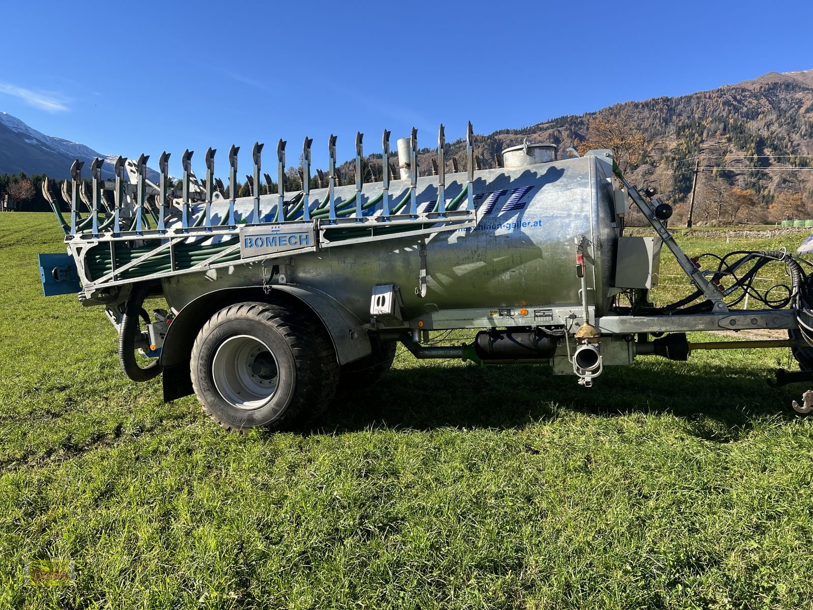 Pumpfass typu Bauer Pumpfass P80 mit Bomech Schleppschuh 10,5m, Gebrauchtmaschine v Kötschach (Obrázek 3)