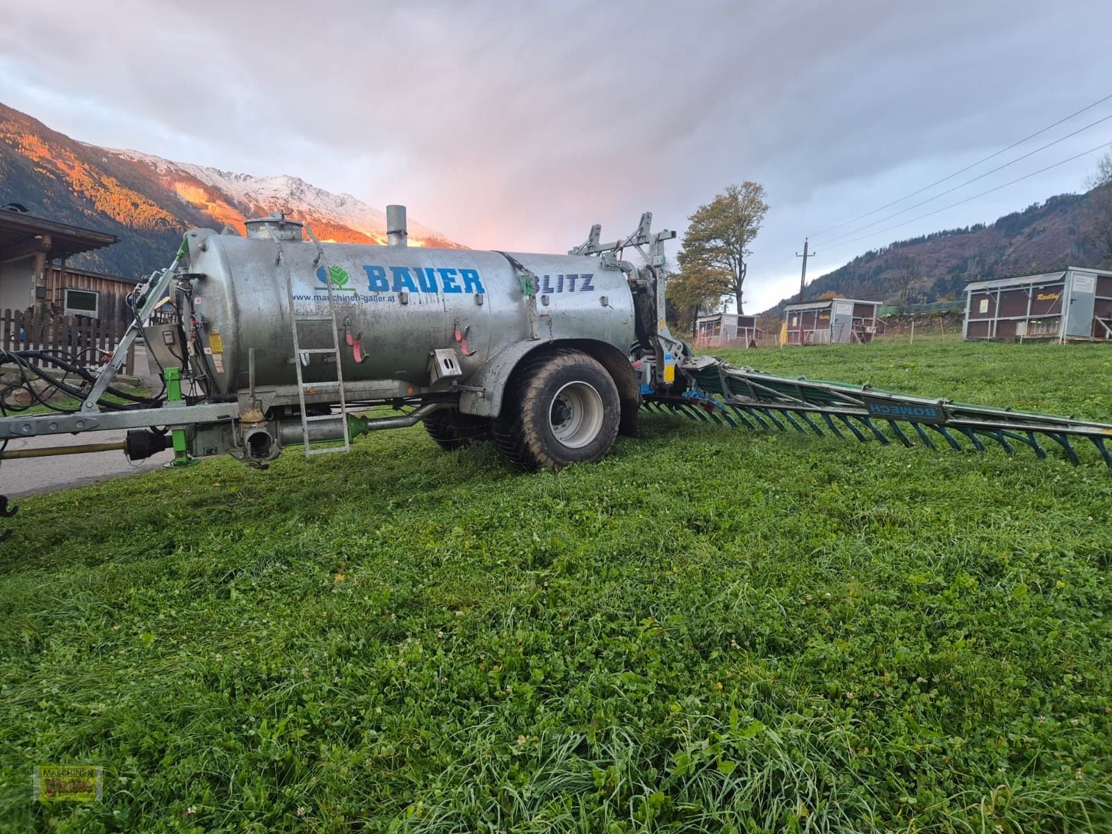 Pumpfass typu Bauer Pumpfass P80 mit Bomech Schleppschuh 10,5m, Gebrauchtmaschine v Kötschach (Obrázek 19)