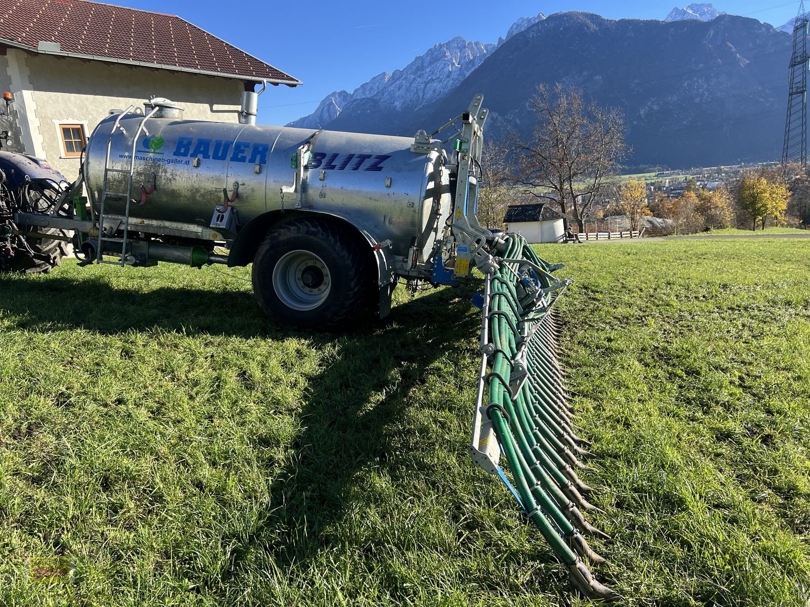 Pumpfass typu Bauer Pumpfass P80 mit Bomech Schleppschuh 10,5m, Gebrauchtmaschine v Kötschach (Obrázek 8)