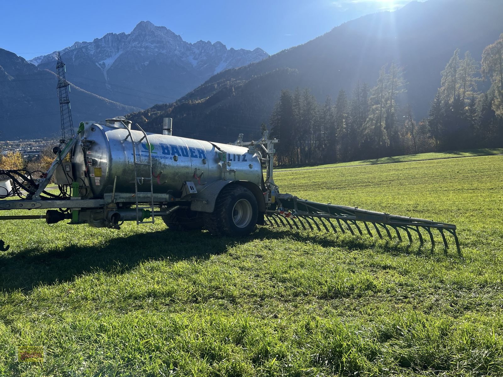 Pumpfass typu Bauer Pumpfass P80 mit Bomech Schleppschuh 10,5m, Gebrauchtmaschine v Kötschach (Obrázek 9)