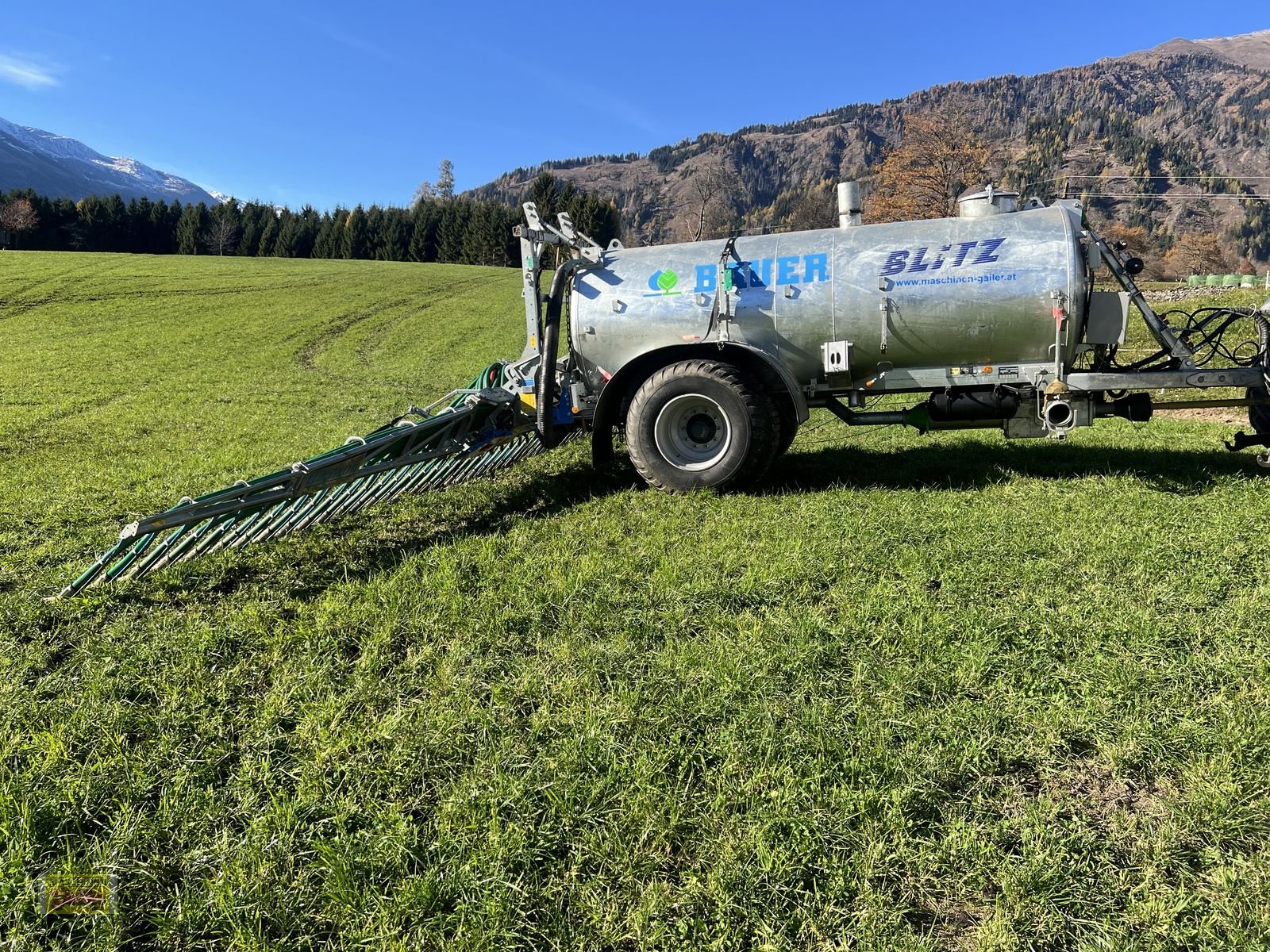 Pumpfass typu Bauer Pumpfass P80 mit Bomech Schleppschuh 10,5m, Gebrauchtmaschine v Kötschach (Obrázek 1)