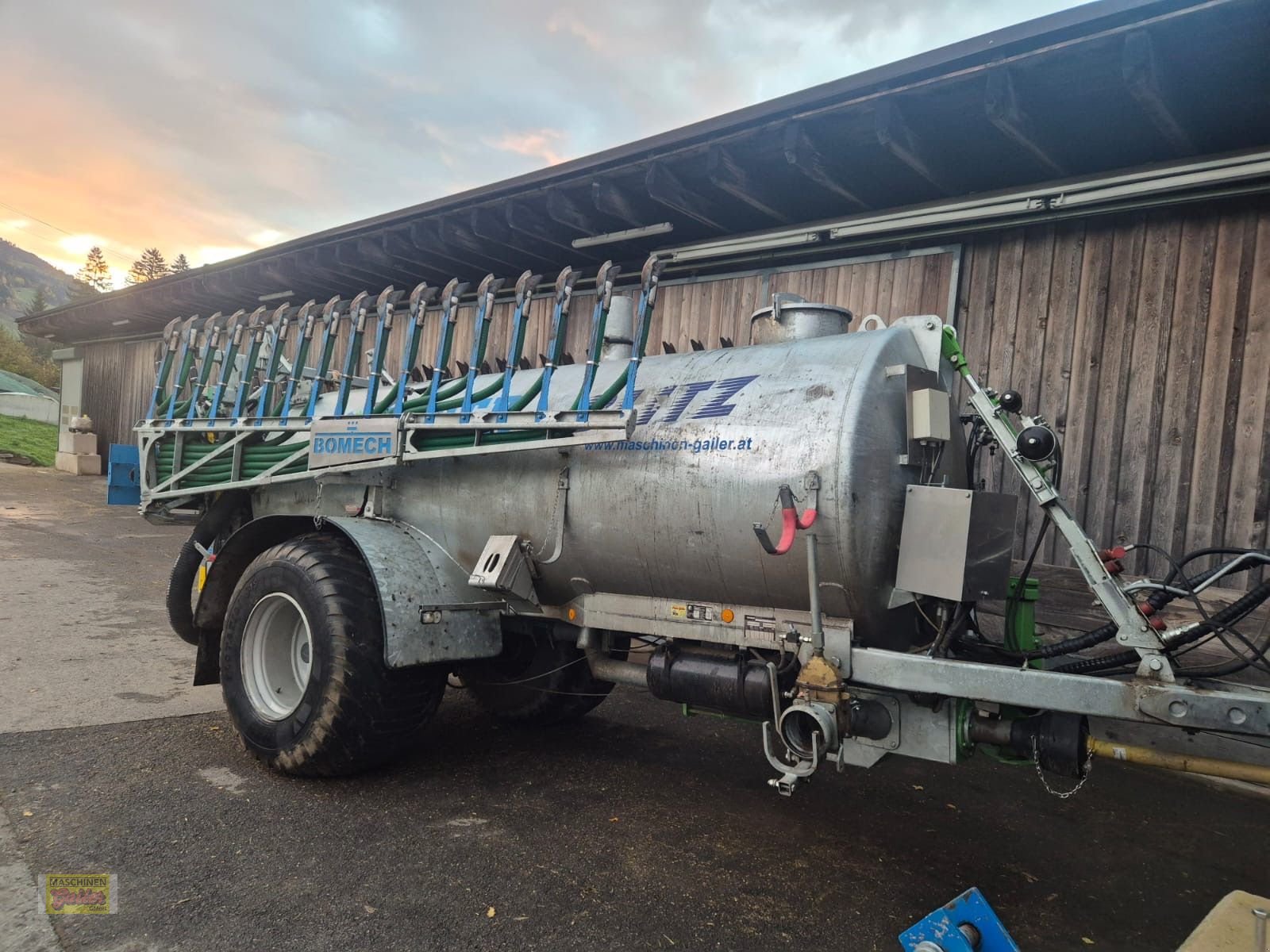 Pumpfass typu Bauer Pumpfass P80 mit Bomech Schleppschuh 10,5m, Gebrauchtmaschine v Kötschach (Obrázek 22)