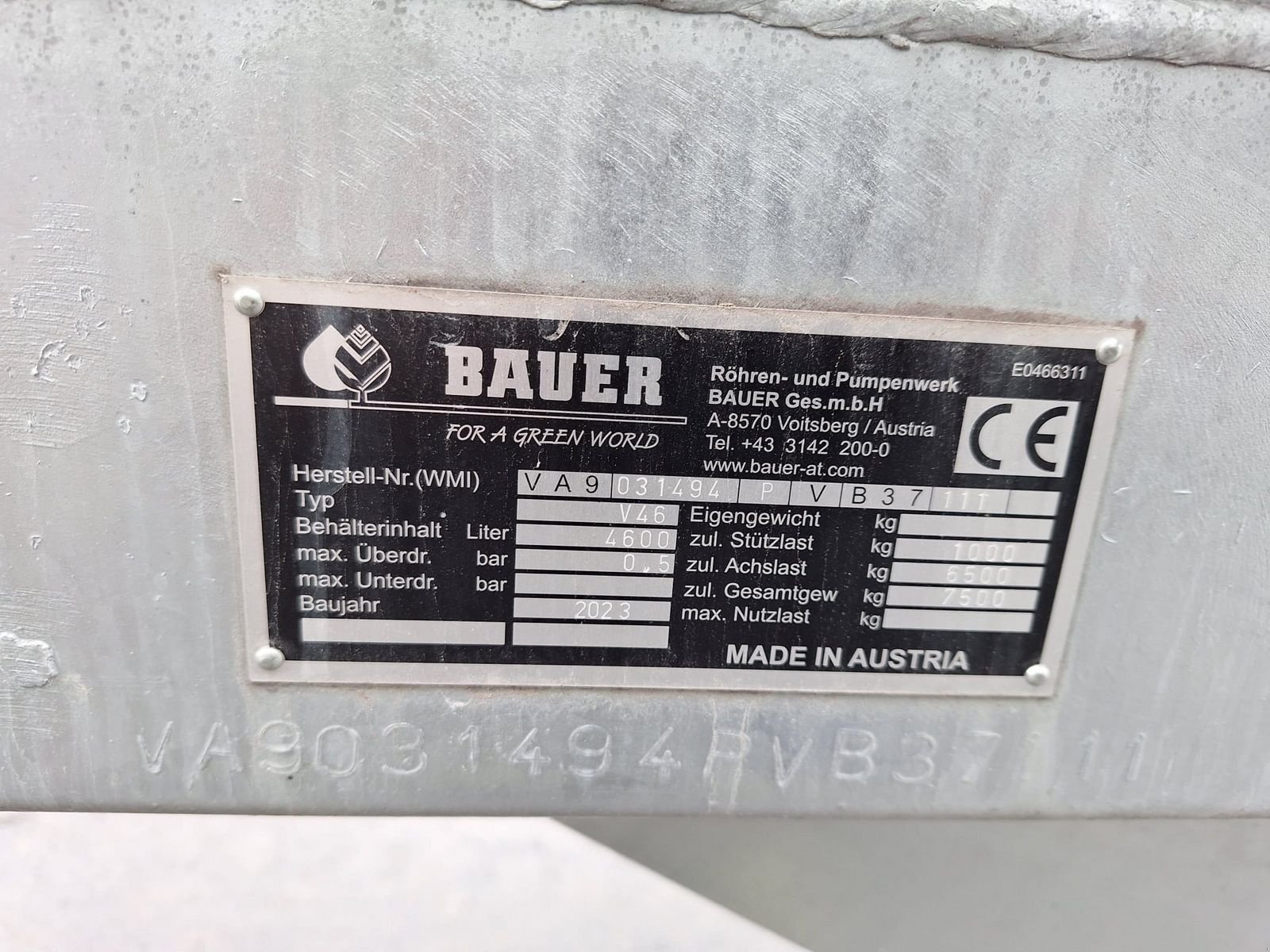 Pumpfass of the type Bauer V 46, Neumaschine in Bruck (Picture 9)