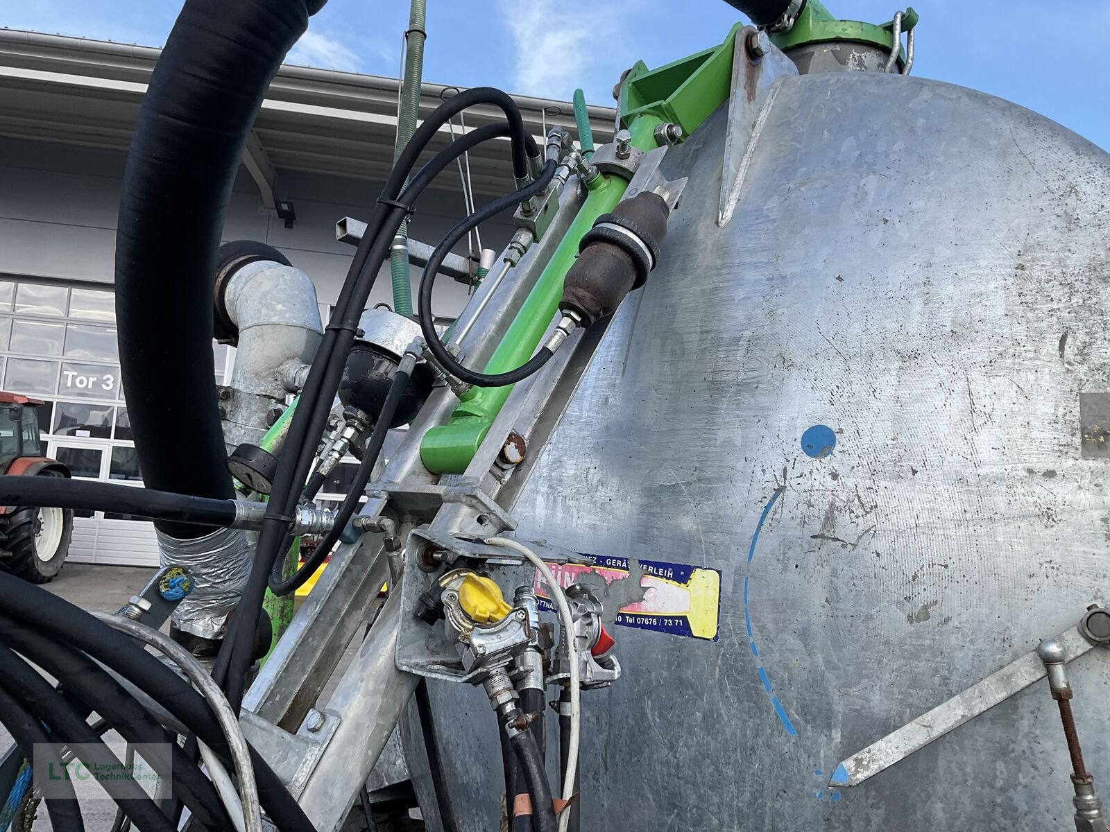 Pumpfass от тип Bauer V 83 Güllefass, Gebrauchtmaschine в Redlham (Снимка 12)