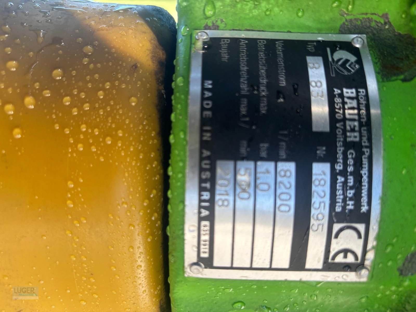 Pumpfass a típus Bauer V97, Gebrauchtmaschine ekkor: Niederkappel (Kép 3)