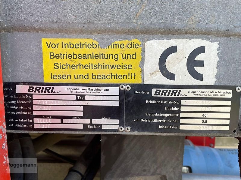 Pumpfass des Typs Briri DTRW230, Gebrauchtmaschine in Bad Iburg - Sentrup (Bild 21)