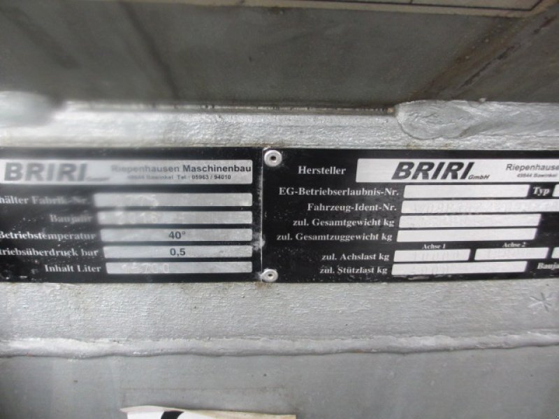 Pumpfass typu Briri PTW 16700 Bomech Farmer, Gebrauchtmaschine w Konradsreuth (Zdjęcie 9)
