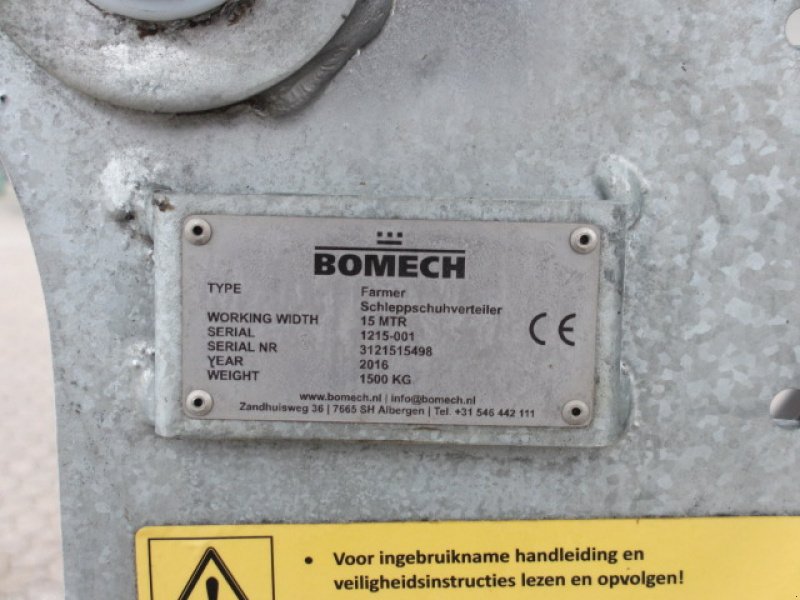 Pumpfass des Typs Briri PTW 16700 Bomech Farmer, Gebrauchtmaschine in Konradsreuth (Bild 15)
