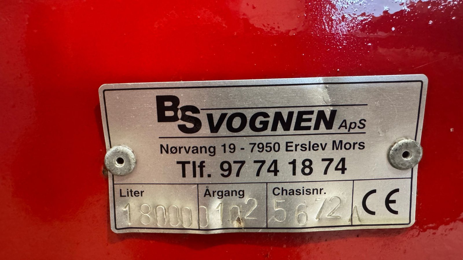 Pumpfass of the type Bs Vogenen 18T BTS, Gebrauchtmaschine in Haderup (Picture 25)