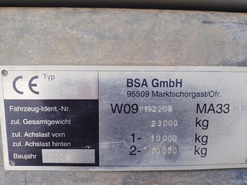 Pumpfass des Typs BSA BPK160, Gebrauchtmaschine in Fürstenstein (Bild 11)