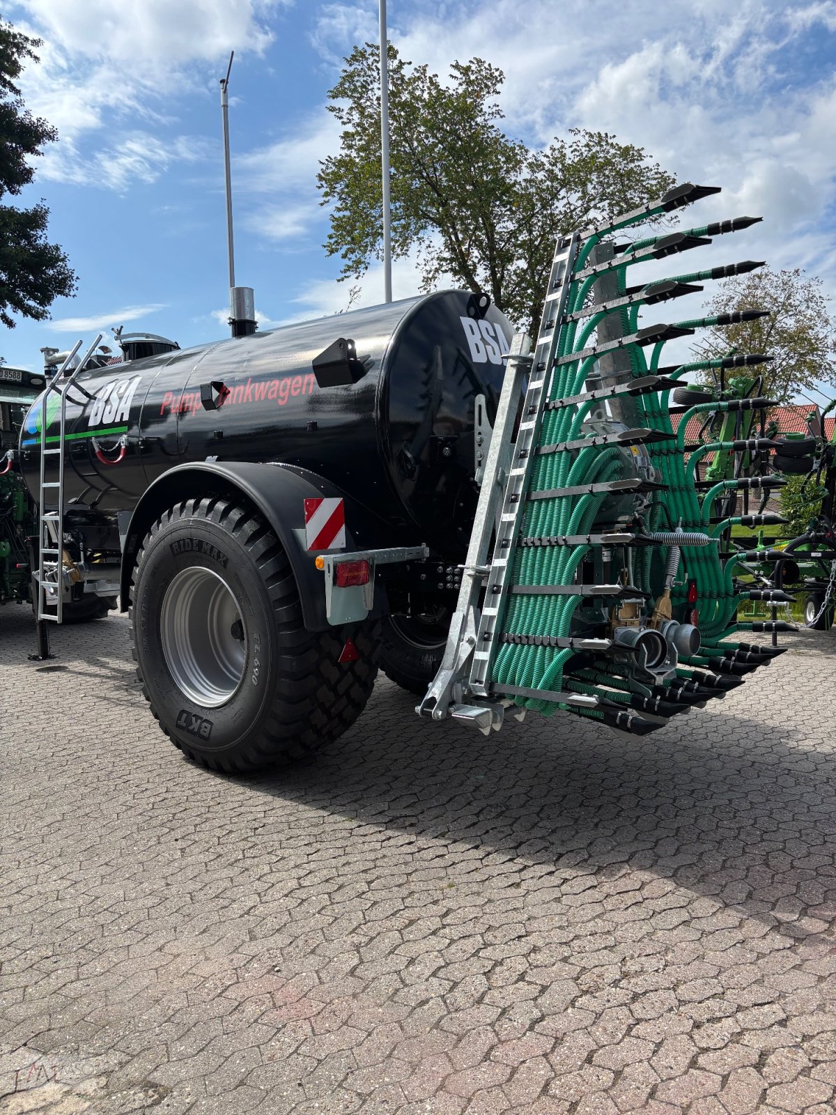 Pumpfass Türe ait BSA PTW 10 Pumptankwagen, Neumaschine içinde Berumerfehn (resim 2)