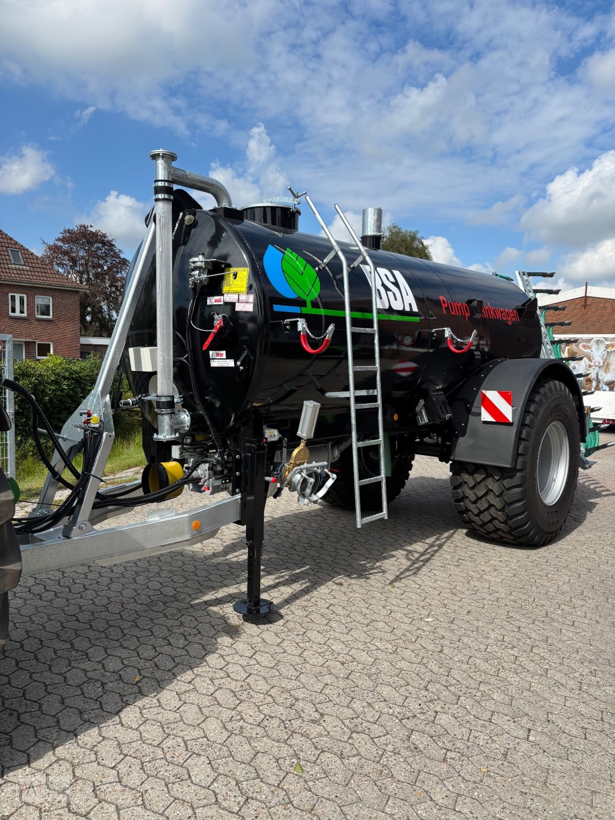 Pumpfass Türe ait BSA PTW 10 Pumptankwagen, Neumaschine içinde Berumerfehn (resim 3)