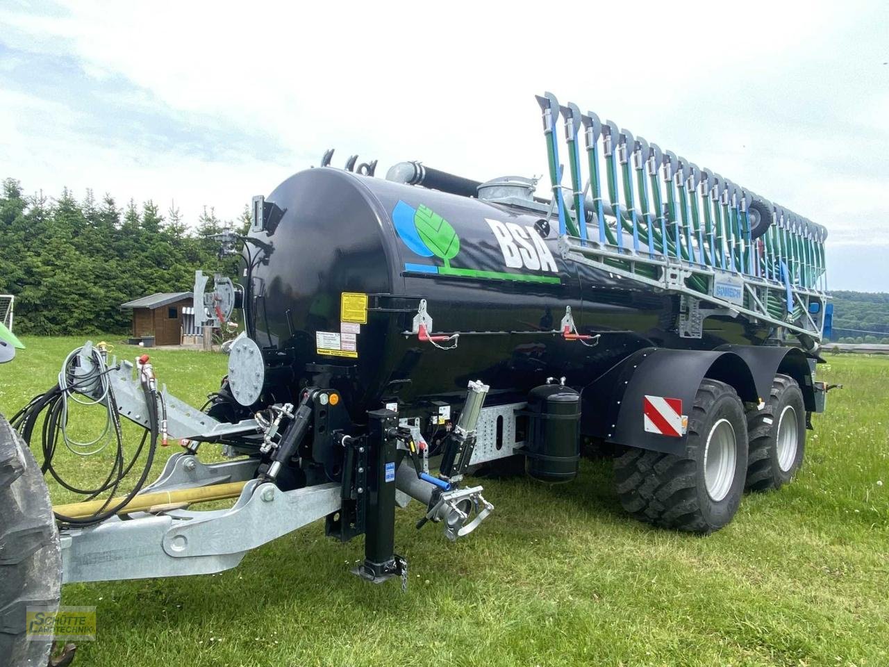 Pumpfass del tipo BSA PTW 140 15 m Bomech, Neumaschine In Marsberg-Giershagen (Immagine 2)