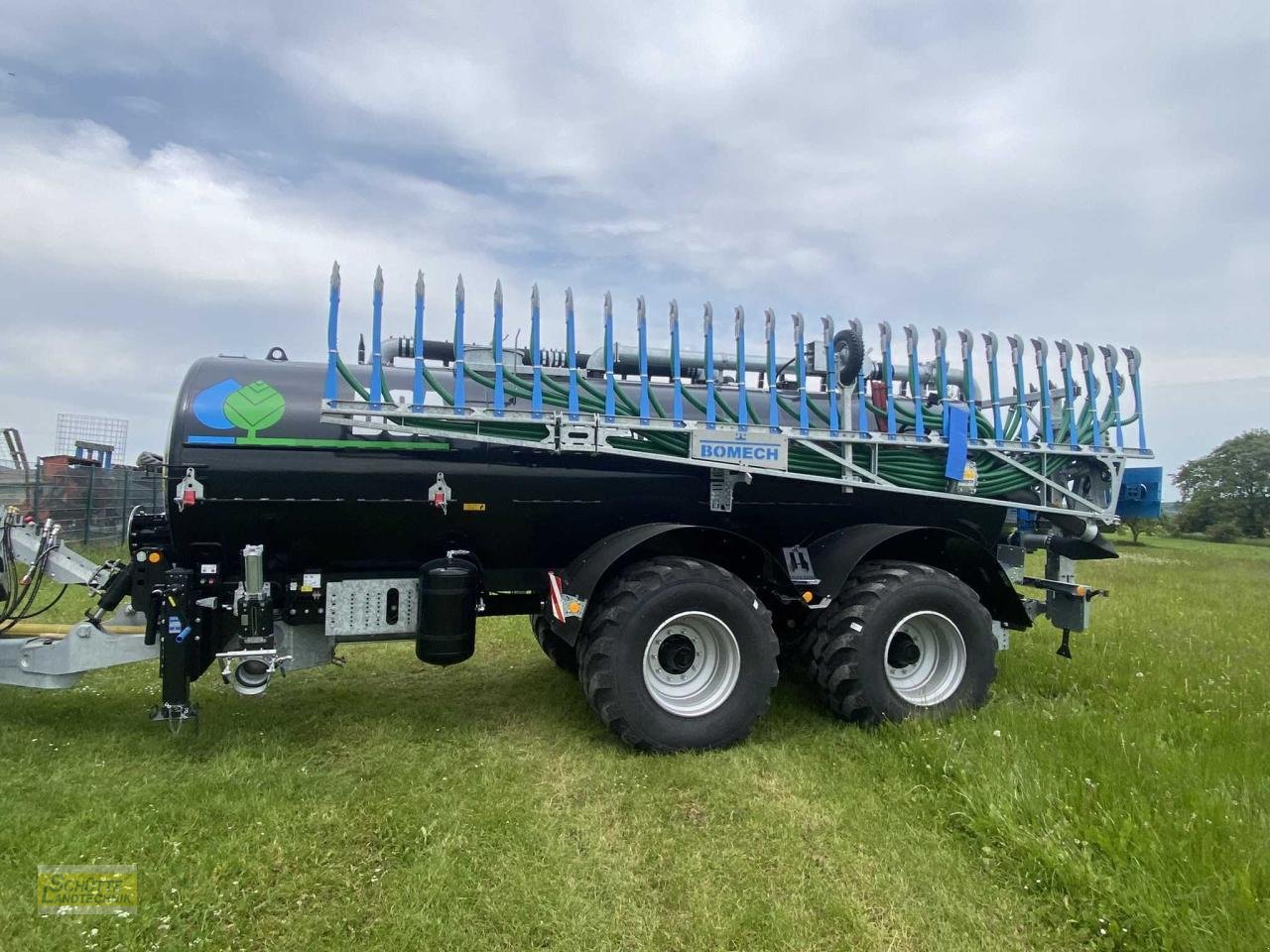 Pumpfass del tipo BSA PTW 140 15 m Bomech, Neumaschine In Marsberg-Giershagen (Immagine 3)