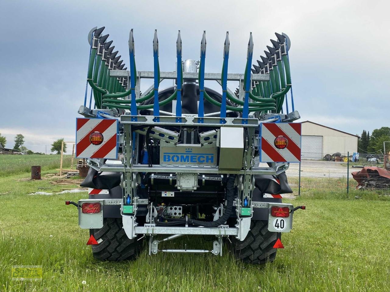 Pumpfass del tipo BSA PTW 140 15 m Bomech, Neumaschine In Marsberg-Giershagen (Immagine 5)