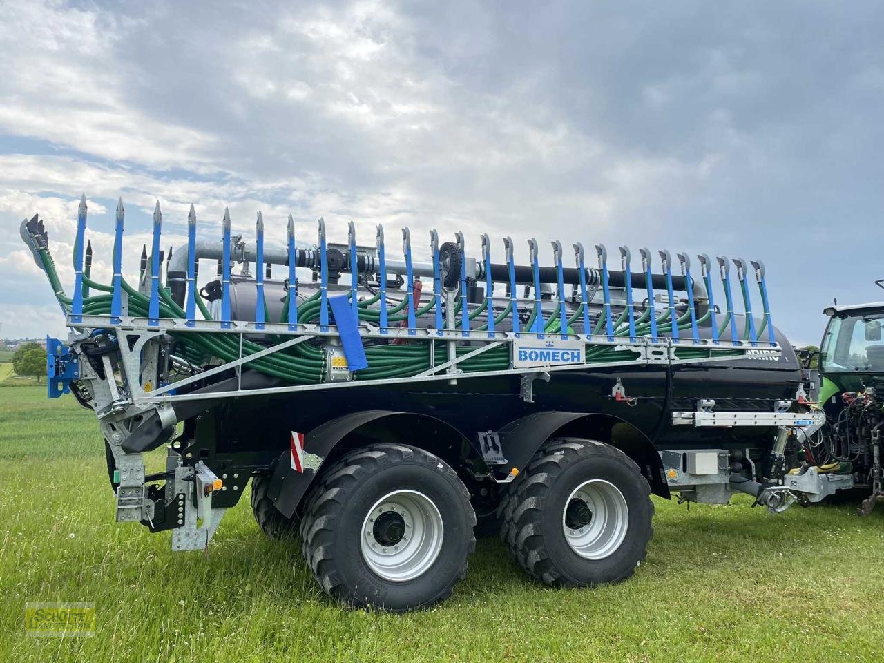 Pumpfass del tipo BSA PTW 140 15 m Bomech, Neumaschine In Marsberg-Giershagen (Immagine 7)