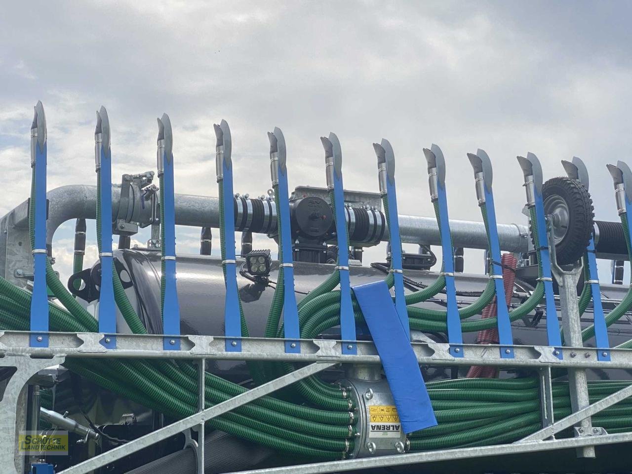 Pumpfass del tipo BSA PTW 140 15 m Bomech, Neumaschine In Marsberg-Giershagen (Immagine 8)