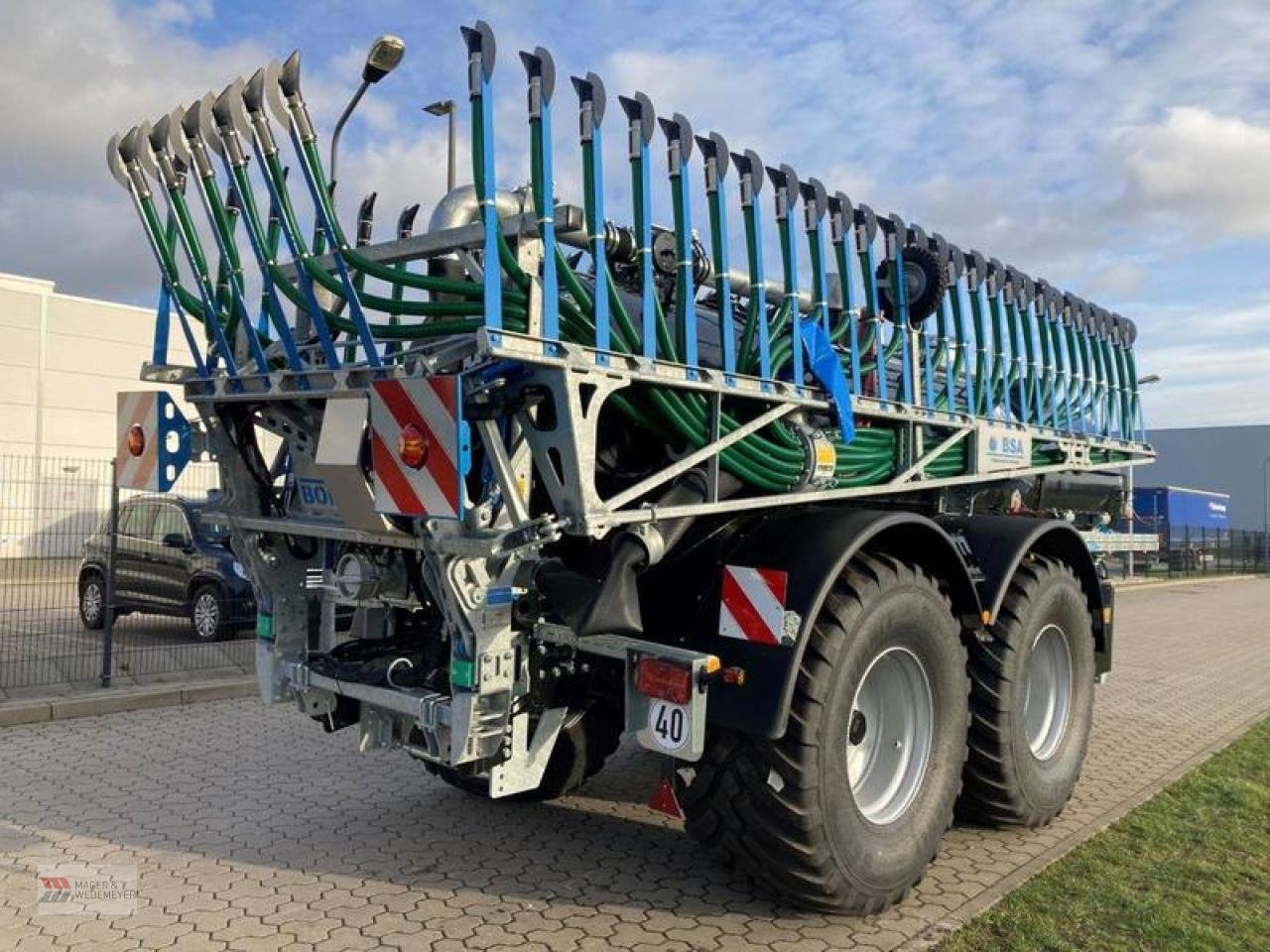 Pumpfass des Typs BSA PTW 140 MIT BOMECH 15 MTR, Neumaschine in Oyten (Bild 4)