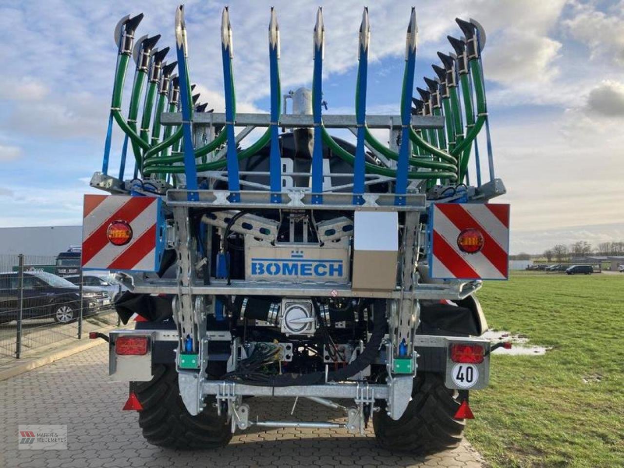 Pumpfass des Typs BSA PTW 140 MIT BOMECH 15 MTR, Neumaschine in Oyten (Bild 5)