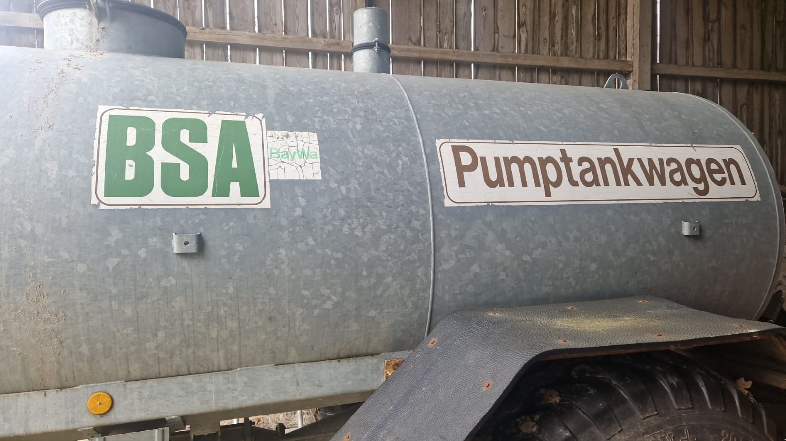 Pumpfass Türe ait BSA PTW 5, Gebrauchtmaschine içinde seeshaupt (resim 1)