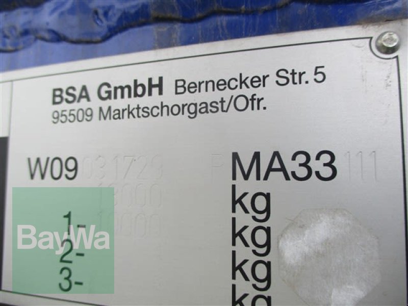 Pumpfass Türe ait BSA PTW 8 E EDELWEISS-EDITION, Vorführmaschine içinde Schönau b.Tuntenhausen (resim 9)