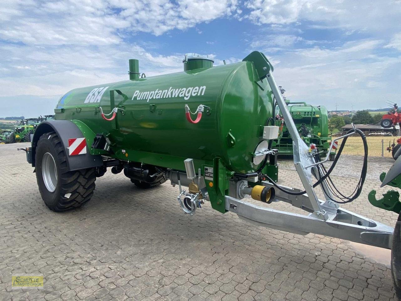 Pumpfass del tipo BSA PTW 9 Einachser, Neumaschine In Marsberg-Giershagen (Immagine 2)