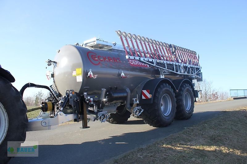 Pumpfass des Typs Eckart Cervus Base 140 Stahlfass inkl. Vogelsang 15m Schleppschuh, Neumaschine in Ahlen (Bild 1)