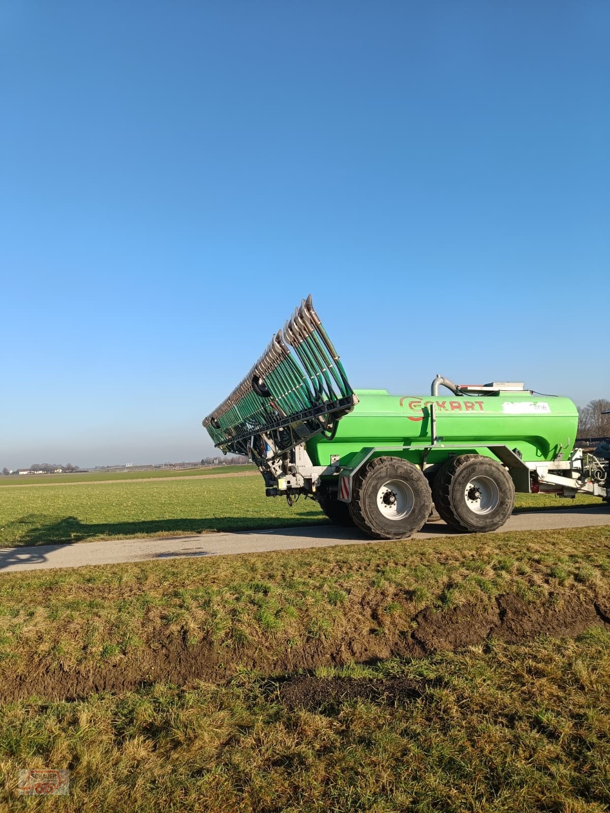 Pumpfass za tip Eckart Güllefass Lupus 155 mit Bomech 15 Meter, Gebrauchtmaschine u Pfettrach bei Landshut (Slika 4)