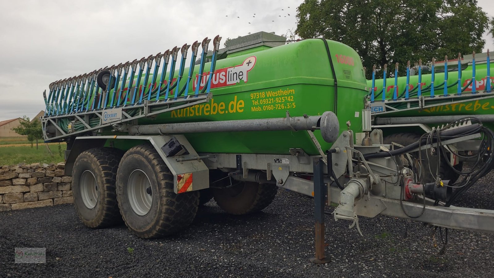 Pumpfass Türe ait Eckart Lupus 161+, Gebrauchtmaschine içinde Biebelried (resim 1)