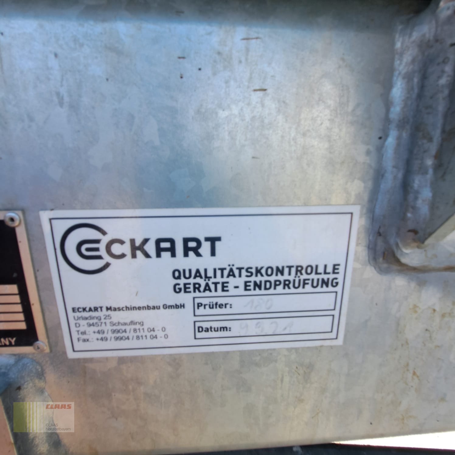 Pumpfass del tipo Eckart Lupus 161 PLUS, Gebrauchtmaschine en Altenstadt a.d. Waldnaab (Imagen 13)