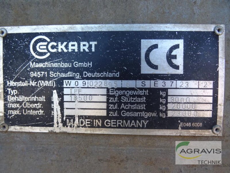 Pumpfass typu Eckart TPF 18500 TL, Gebrauchtmaschine v Uelzen (Obrázek 9)