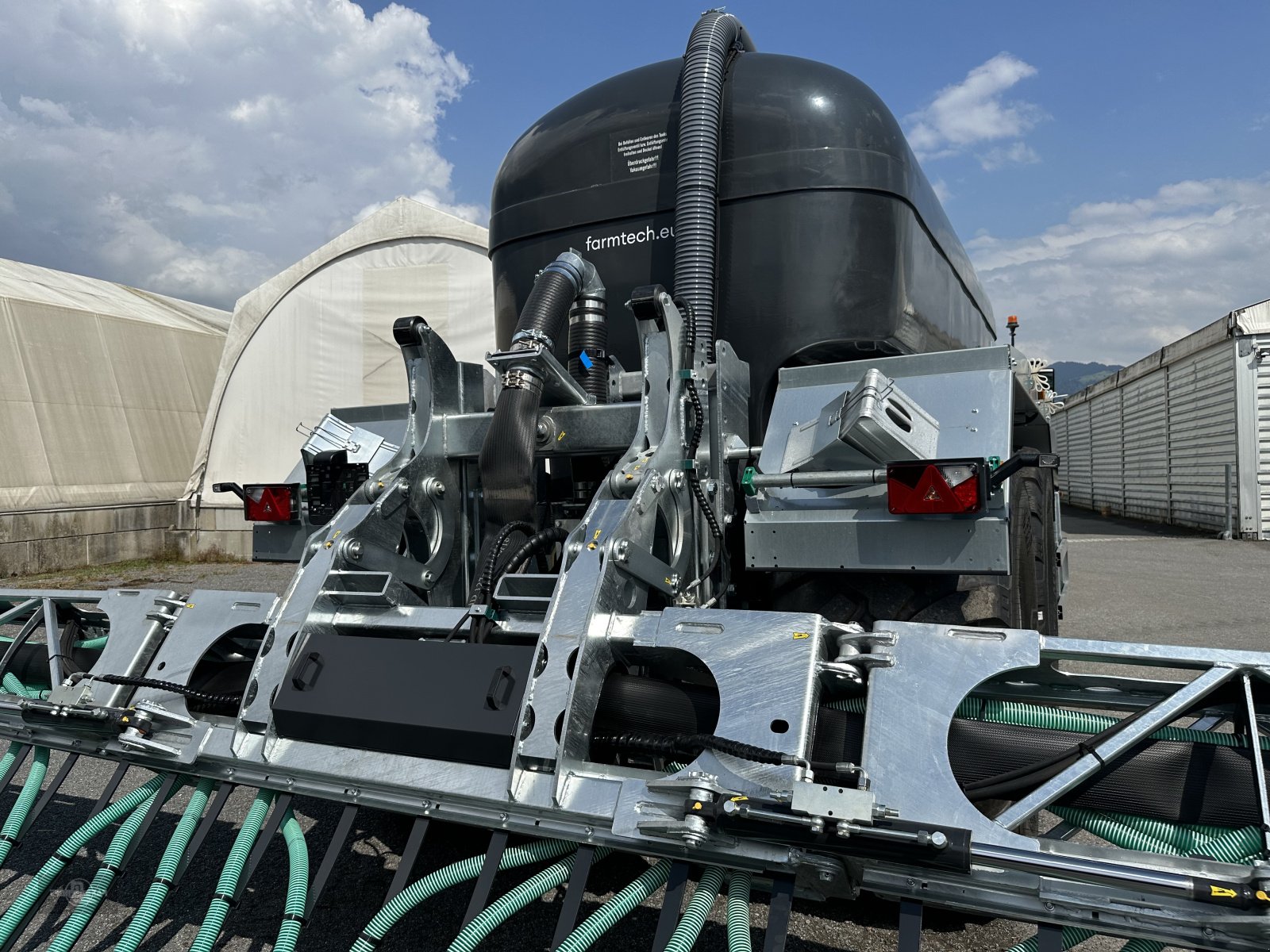 Pumpfass del tipo Farmtech Polycis 1550 Schleppschuhfass 15 m Sonderpreis Aktion, Neumaschine In Rankweil (Immagine 5)